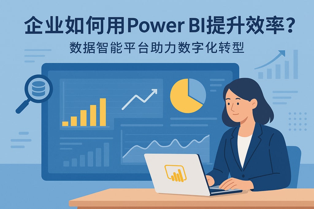 企业如何用Power BI提升效率？数据智能平台助力数字化转型